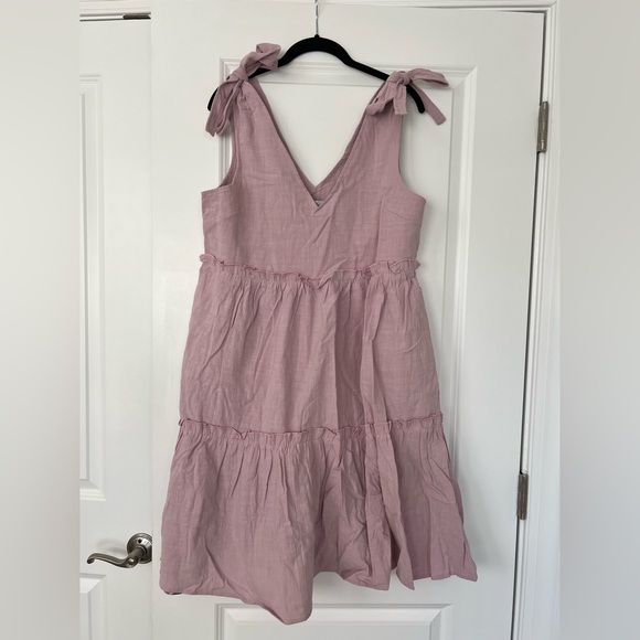 NWT Petal & Pup Erenda Lilac Sleeveless Tiered Dress - Picture 4 of 14